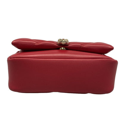 Bvlgari Handbag Excellent Condition Serpenti Forever Red Mini Bag/chain Handle