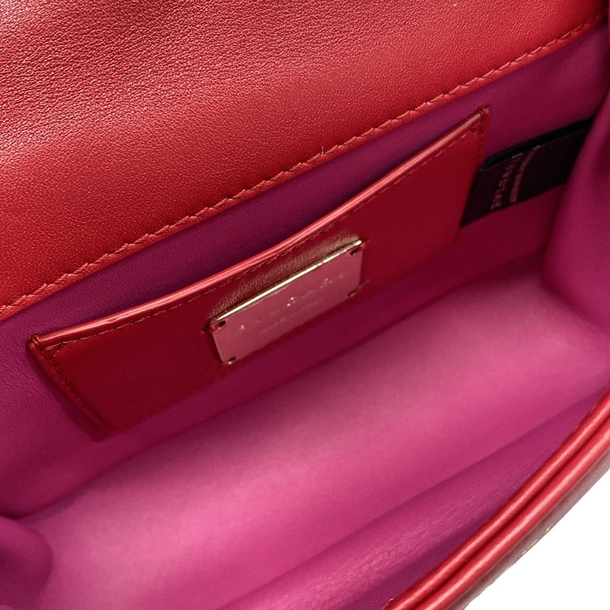 Bvlgari Handbag Excellent Condition Serpenti Forever Red Mini Bag/chain Handle