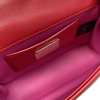 Bvlgari Handbag Excellent Condition Serpenti Forever Red Mini Bag/chain Handle