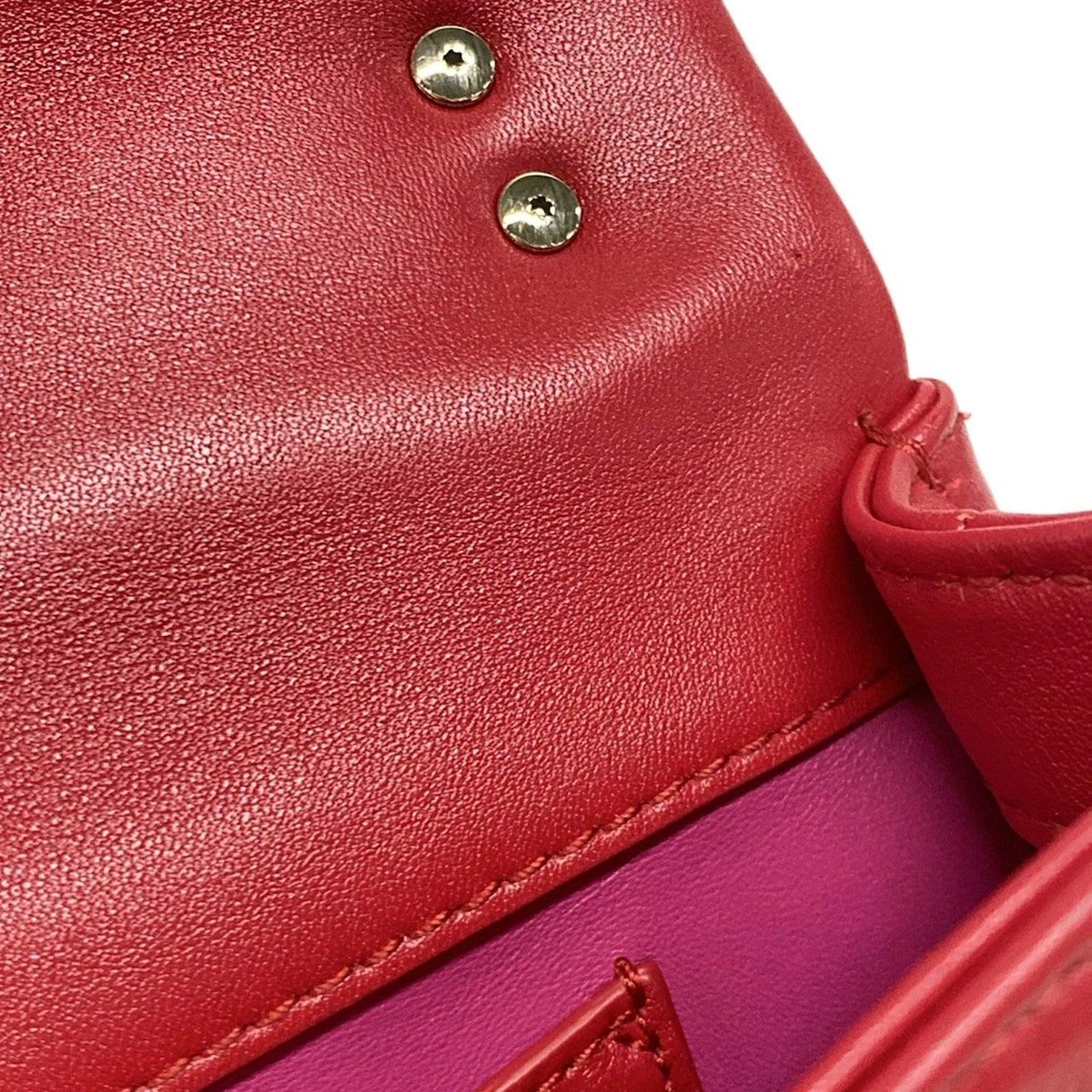 Bvlgari Handbag Excellent Condition Serpenti Forever Red Mini Bag/chain Handle