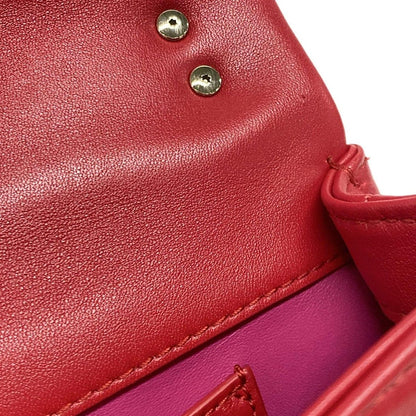 Bvlgari Handbag Excellent Condition Serpenti Forever Red Mini Bag/chain Handle