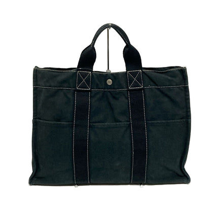 Hermes Tote Bag Sac Deauville Tote MM Black