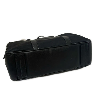 Prada Business Bag - Va1030 Black Main Item No Lock Leather