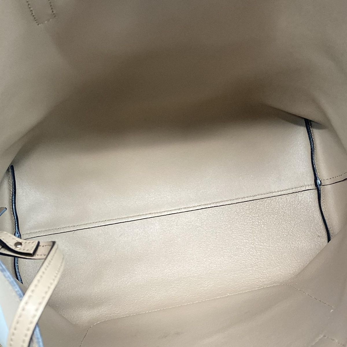 Prada Tote Bag - Beige Leather