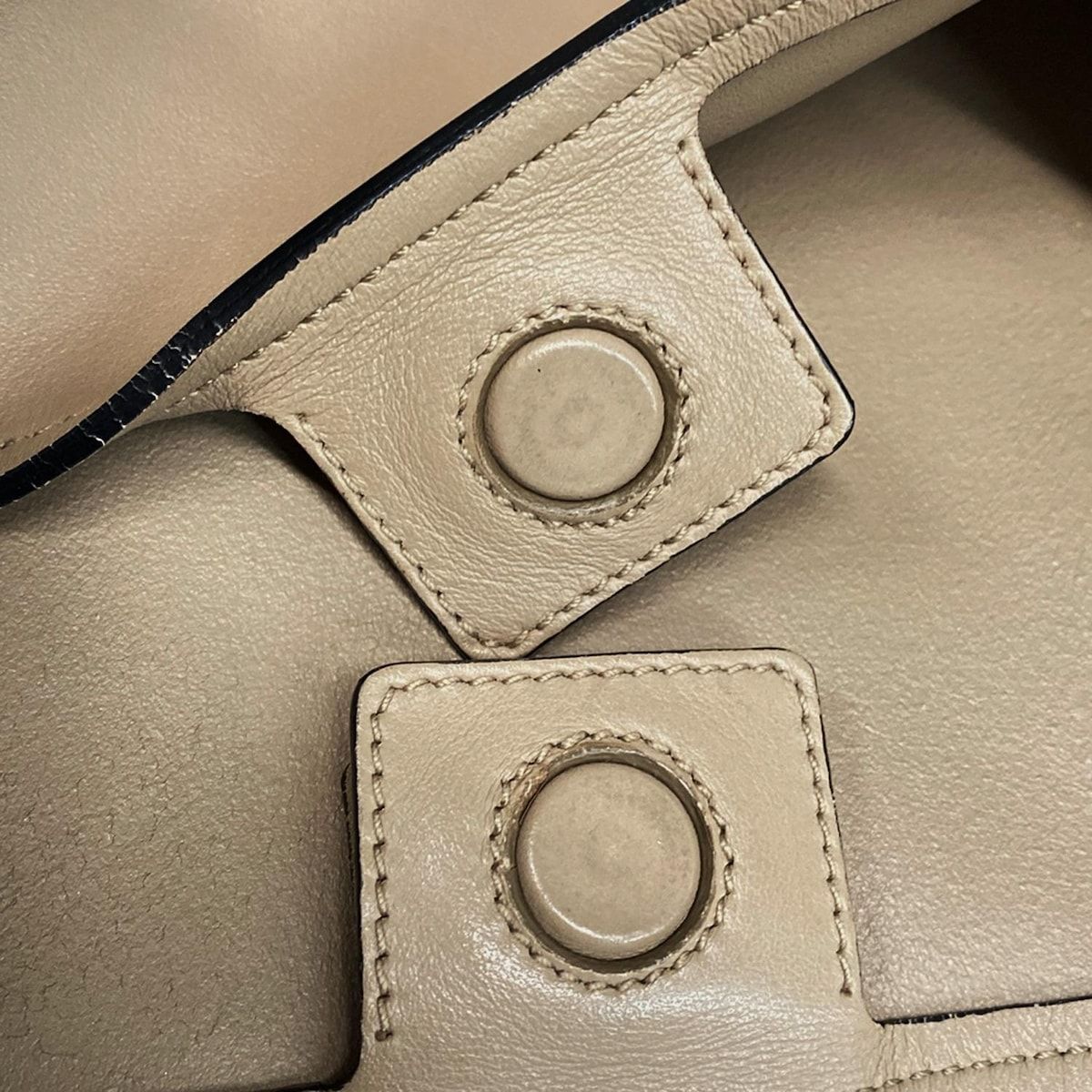 Prada Tote Bag - Beige Leather