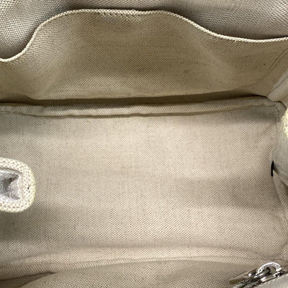 Prada Tote Bag Canapa 1bg439 White X Ivory