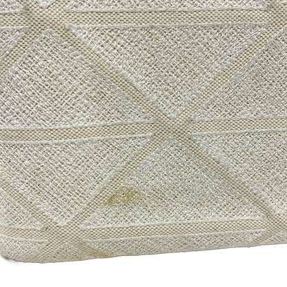 Prada Tote Bag Canapa 1bg439 White X Ivory