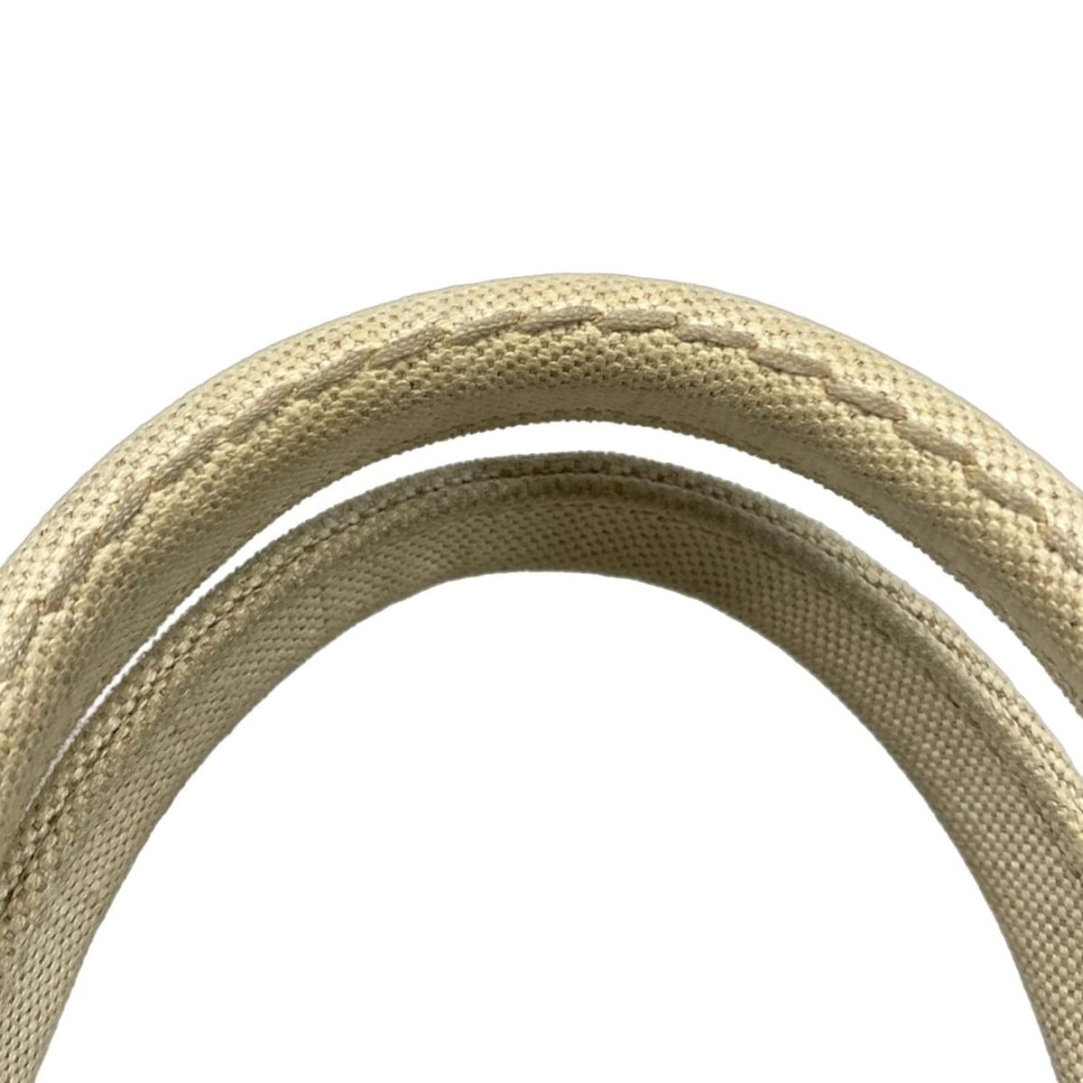 Prada Tote Bag Canapa 1bg439 White X Ivory