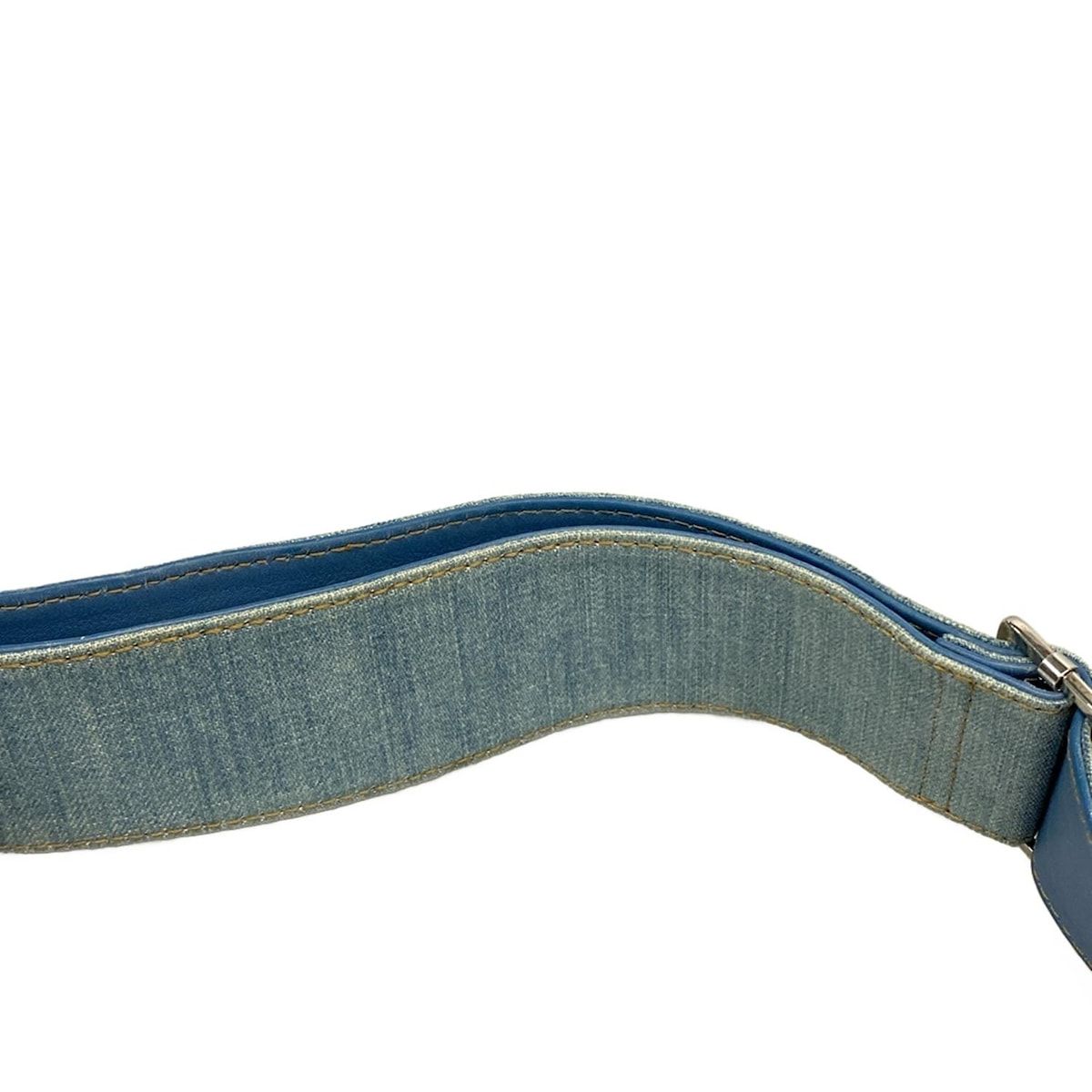 Dior/Christian Dior Shoulder Bag Admit It Light Blue Leather