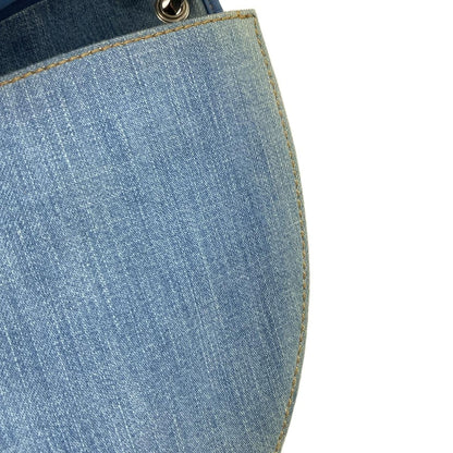 Dior/Christian Dior Shoulder Bag Admit It Light Blue Leather