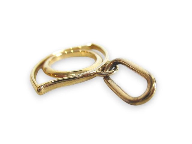 Hermes Curiosité Charm Eyes Gold Color Eye Motif Pendant Top Made in France