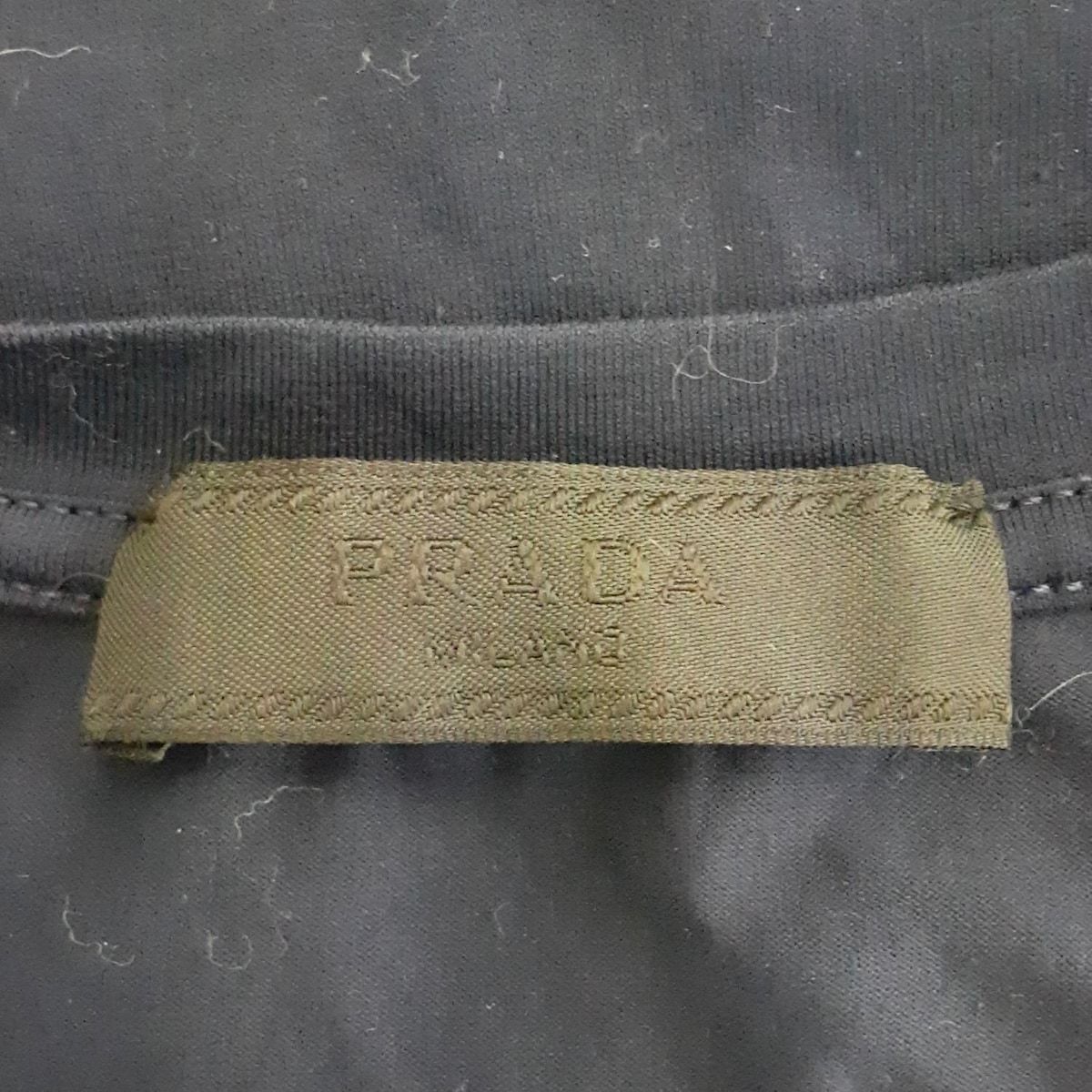 Prada Short Sleeve T-Shirt Size S Men's Excellent Condition - Navy Crew Neck