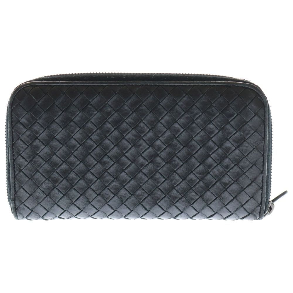 Bottega Veneta Intrecciato Butterfly Motif Round Zipper Long Wallet Long Wallet