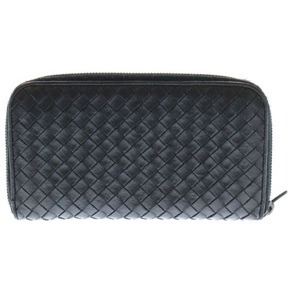 Bottega Veneta Intrecciato Butterfly Motif Round Zipper Long Wallet Long Wallet