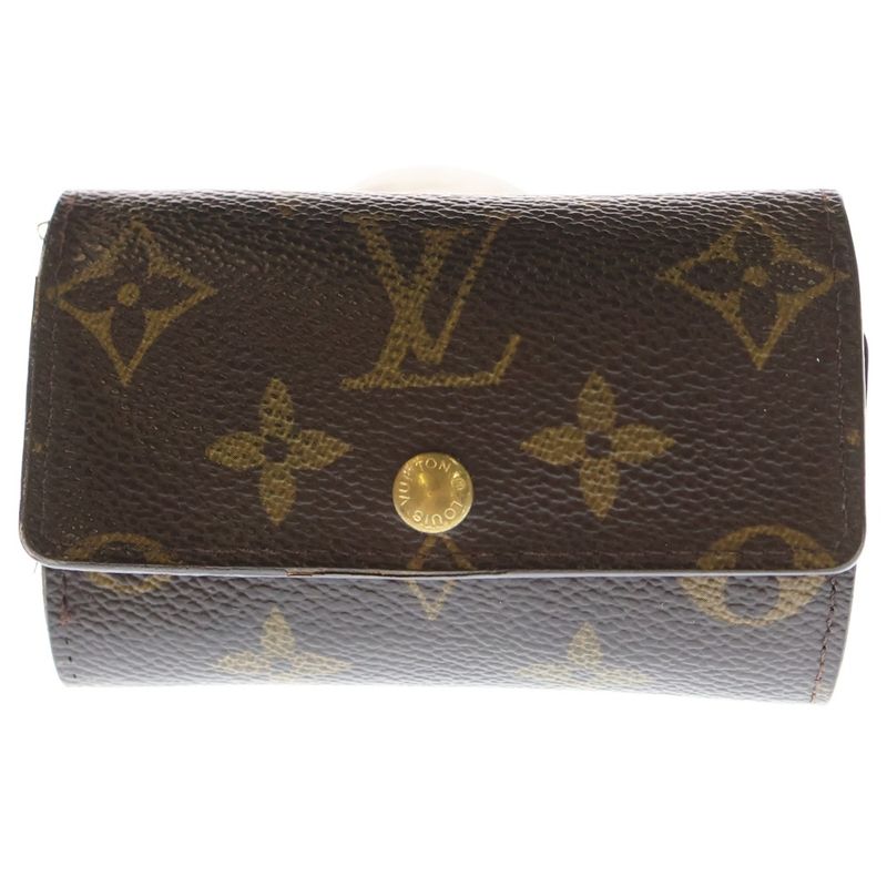 Louis Vuitton Monogram Multicles 6 Brown PVC M62630 Key Case