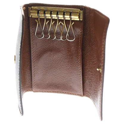 Louis Vuitton Monogram Multicles 6 Brown PVC M62630 Key Case