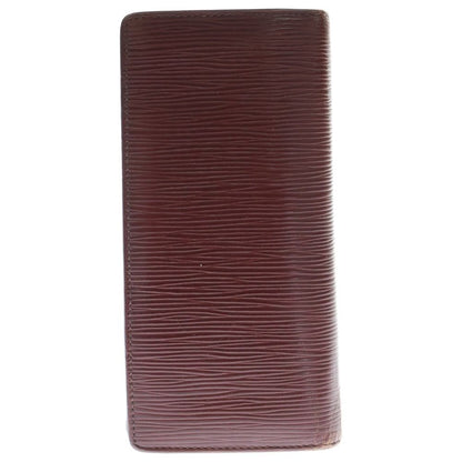 Louis Vuitton Epi Portefeuille Brother Bifold Wallet Long Wallet Red M60614