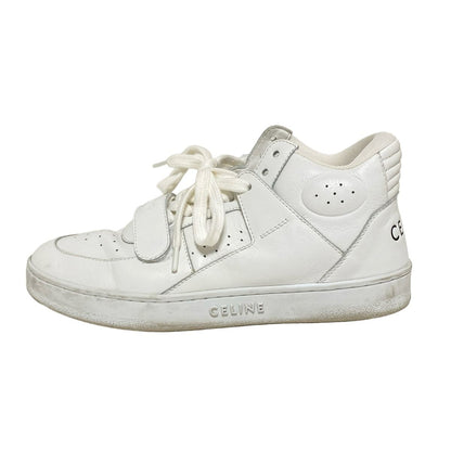 Celine Sneakers 38 Women's - White X Black Leather