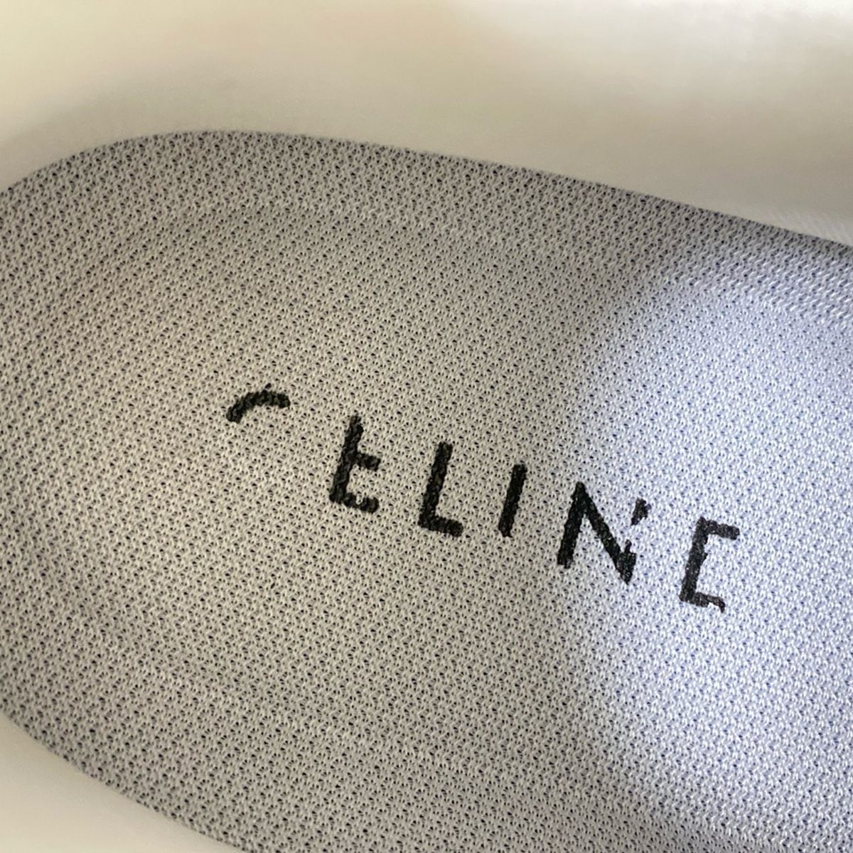 Celine Sneakers 38 Women's - White X Black Leather