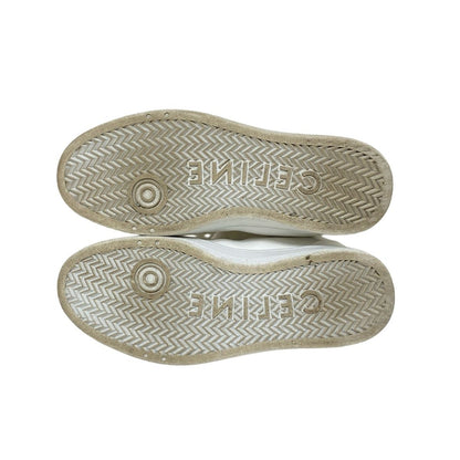 Celine Sneakers 38 Women's - White X Black Leather