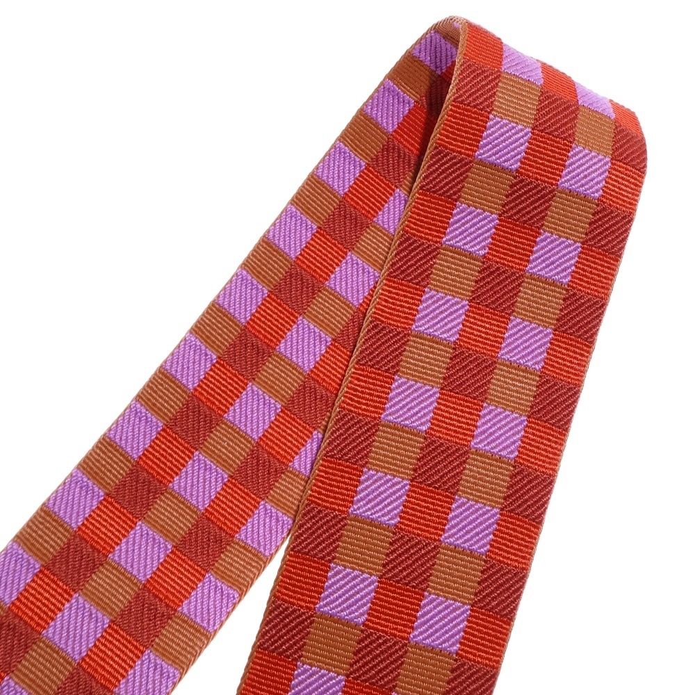 Hermes Bandouliere Sungle Shoulder Strap Orange Multicolor Z Engraved