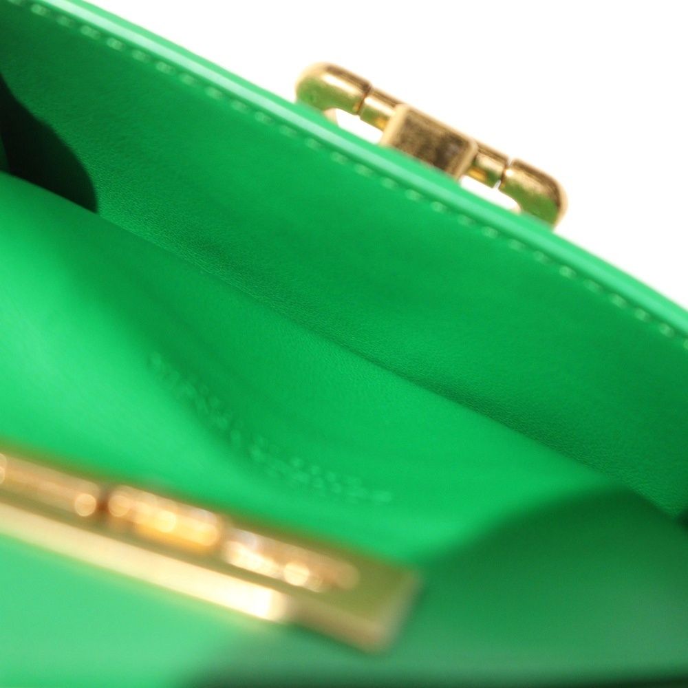 Bottega Veneta Saint-Germain Fragment Case Wallet Coin Case Wallet Green