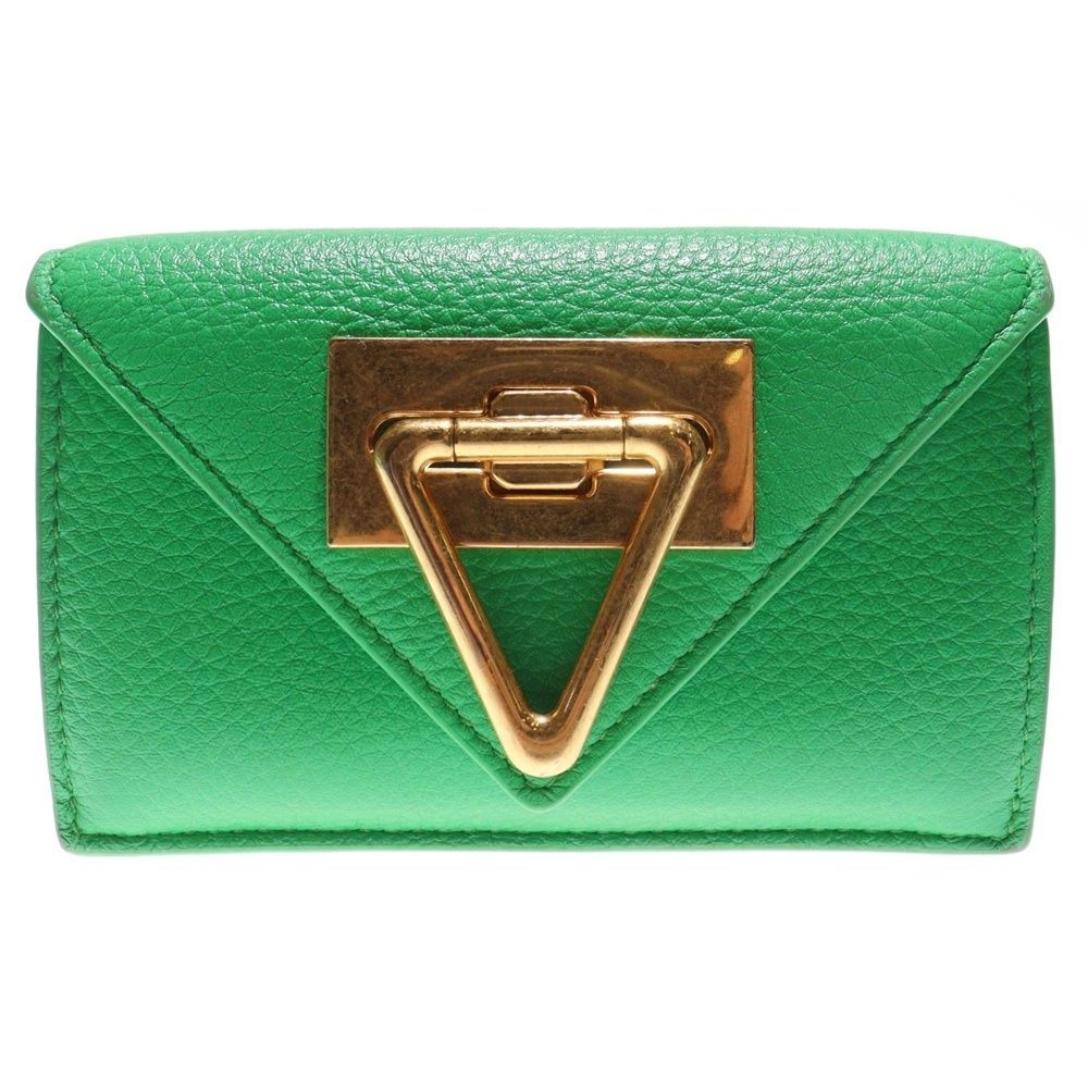 Bottega Veneta Saint-Germain Fragment Case Wallet Coin Case Wallet Green