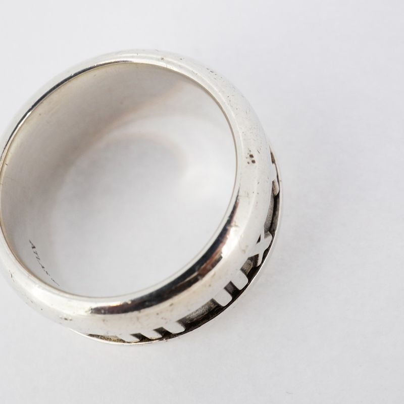 Tiffany & Co Ring Atlas Silver 925 Size 11.5 Ladies