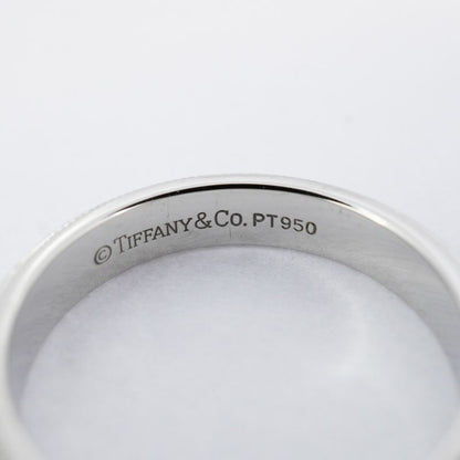 Tiffany & Co Ring Milled Grain Pt950 Platinum #16 Men's