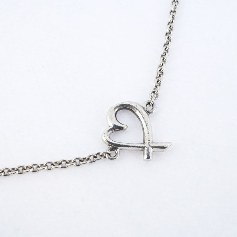 Tiffany & Co Bracelet Loving Heart 925 Silver Ladies
