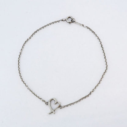 Tiffany & Co Bracelet Loving Heart 925 Silver Ladies