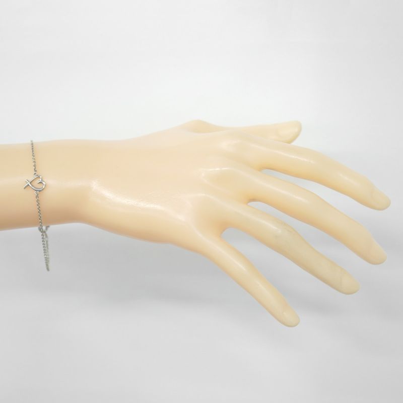 Tiffany & Co Bracelet Loving Heart 925 Silver Ladies