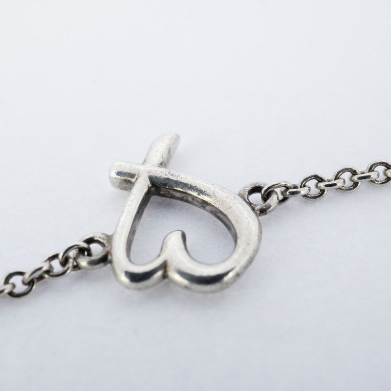 Tiffany & Co Bracelet Loving Heart 925 Silver Ladies