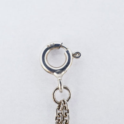 Tiffany & Co Necklace Infinity Double Chain Silver 925 Ladies