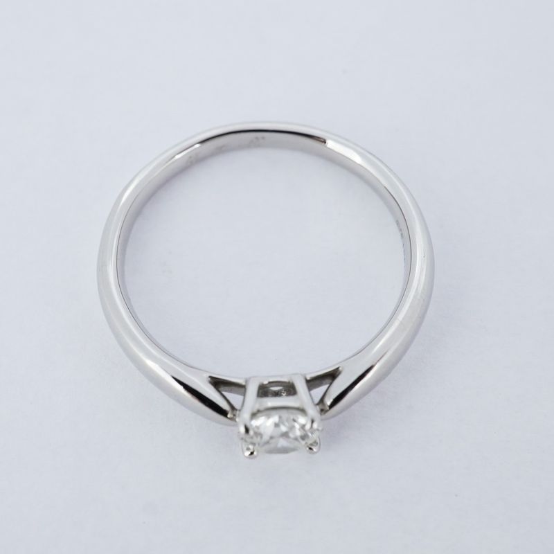 Tiffany & Co Ring Harmony 1PD Pt950 Platinum Diamond 0.32ct 7.5 Ladies