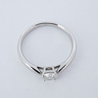 Tiffany & Co Ring Harmony 1PD Pt950 Platinum Diamond 0.32ct 7.5 Ladies