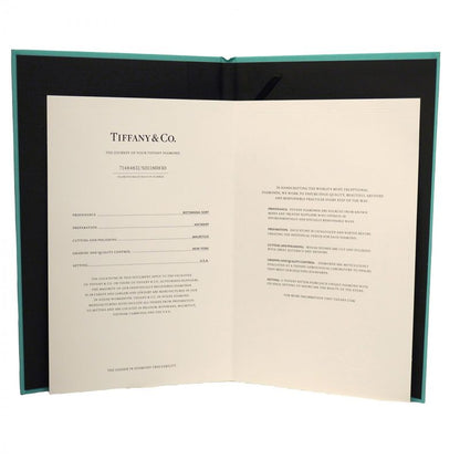 Tiffany & Co Ring Harmony 1PD Pt950 Platinum Diamond 0.32ct 7.5 Ladies