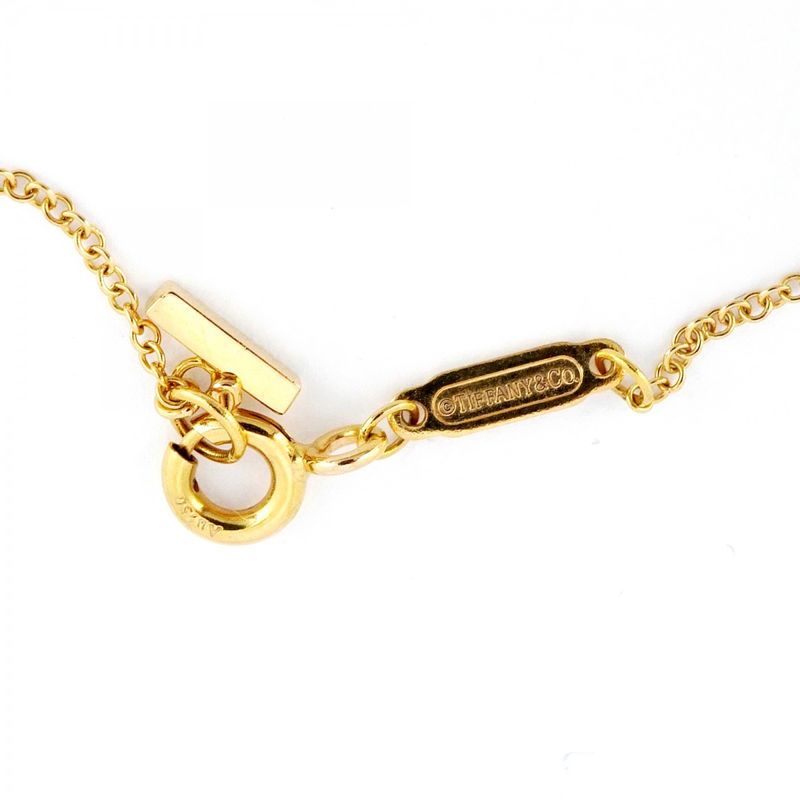 Tiffany & Co Necklace T-smile Small 18K Pink Gold Pink Gold Ladies