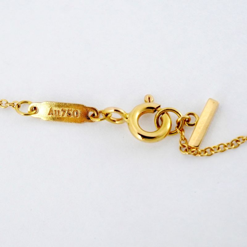 Tiffany & Co Necklace T-smile Small 18K Pink Gold Pink Gold Ladies