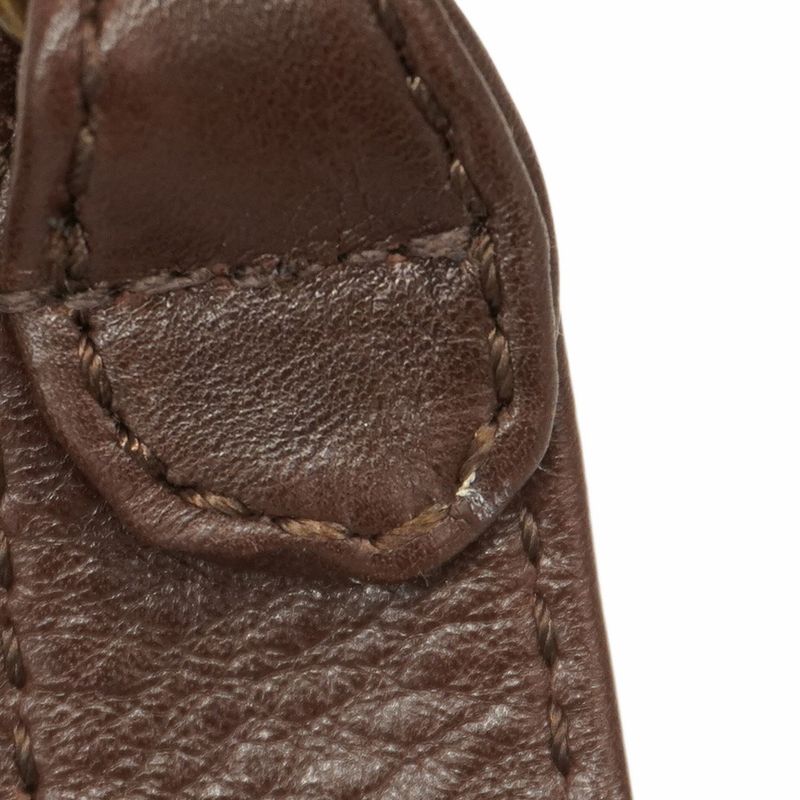 Chanel Tote Leather Brown Gold Hardware 2way Bag Ladies