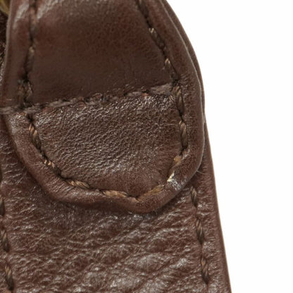 Chanel Tote Leather Brown Gold Hardware 2way Bag Ladies