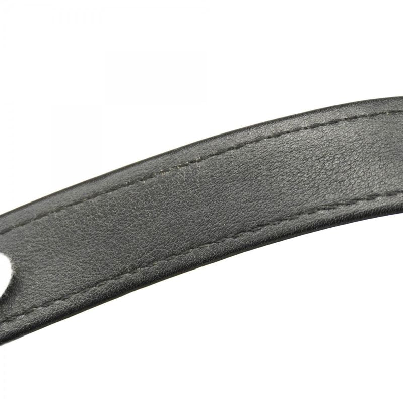 Chanel Tote Paris Biarritz Nylon Navy Black Silver Hardware Women's