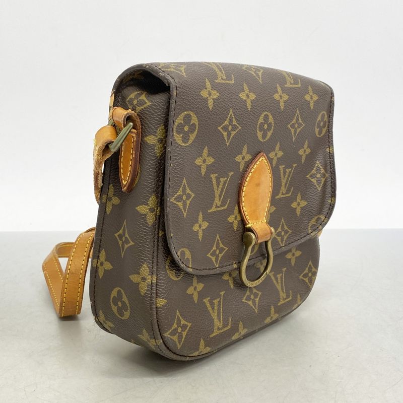 Louis Vuitton Shoulder Bag Monogram Saint-cloud MM M51243 Brown Ladies