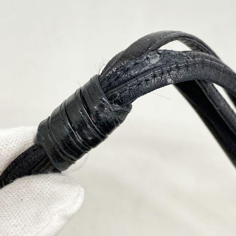 Chanel Shoulder Bag Lambskin Black Gold Hardware Women