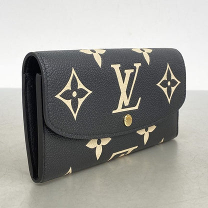 Louis Vuitton Long Wallet Monogram/empreinte Bicolor Portefeuille Emily M83138