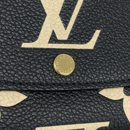 Louis Vuitton Long Wallet Monogram/empreinte Bicolor Portefeuille Emily M83138