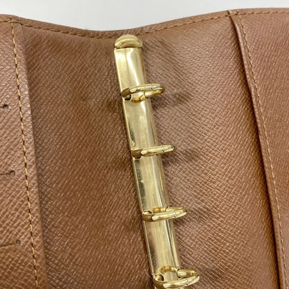 Louis Vuitton Notebook Cabas Monogram Agenda PM R20005 Brown Men Women Unisex