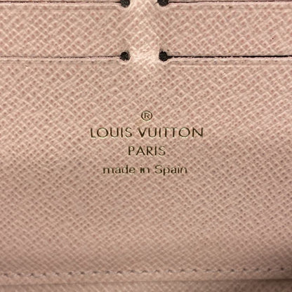 Louis Vuitton Long Wallet Monogram Portefeuille Clemence M61298 Brown Rose