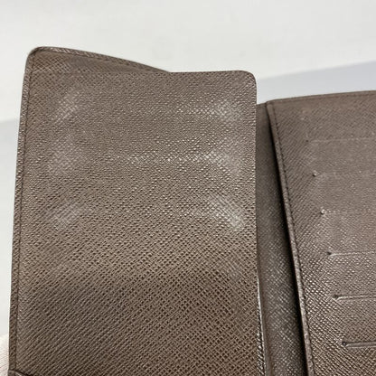 Louis Vuitton Long Wallet Damier Portevalleur Carte Cles Di N61823 Ebène Men