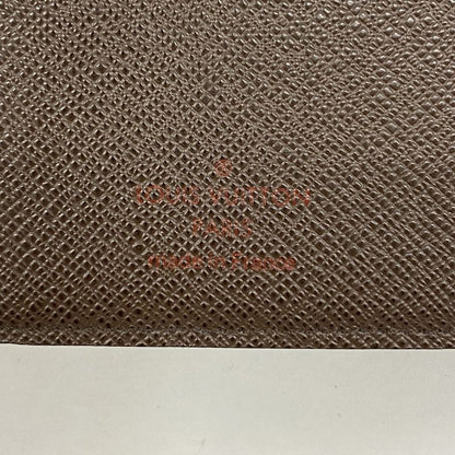 Louis Vuitton Long Wallet Damier Portevalleur Carte Cles Di N61823 Ebène Men